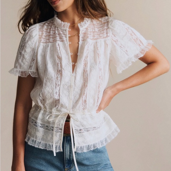 Sezane Tops - Sezane Shenali shirt size 6
